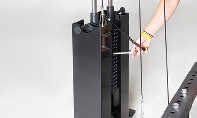 Conversion Kit: Plate-Loaded to Selectorized Lat Pulldown & Low Row (5000 Series)