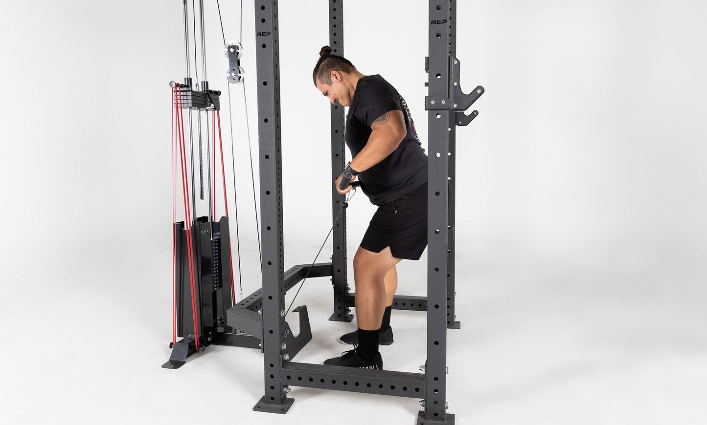 Conversion Kit: Plate-Loaded to Selectorized Lat Pulldown & Low Row (5000 Series)