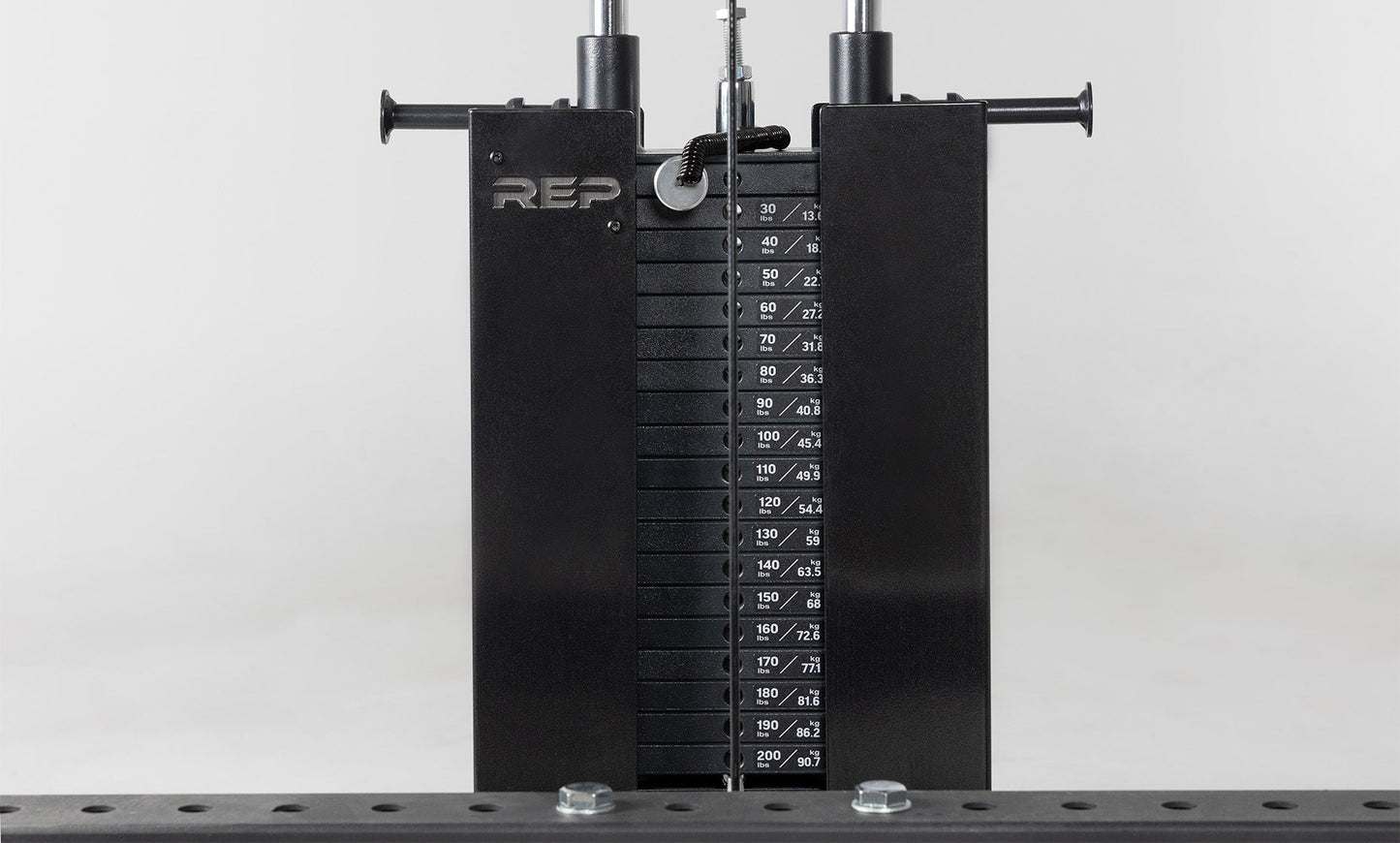 Conversion Kit: Plate-Loaded to Selectorized Lat Pulldown & Low Row (5000 Series)