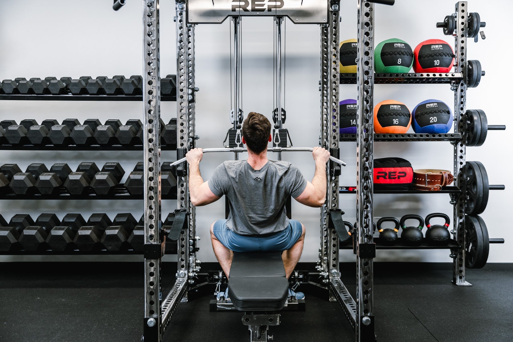 REP Fitness Ball & Plate Storage Shelf - Thumbnail 4