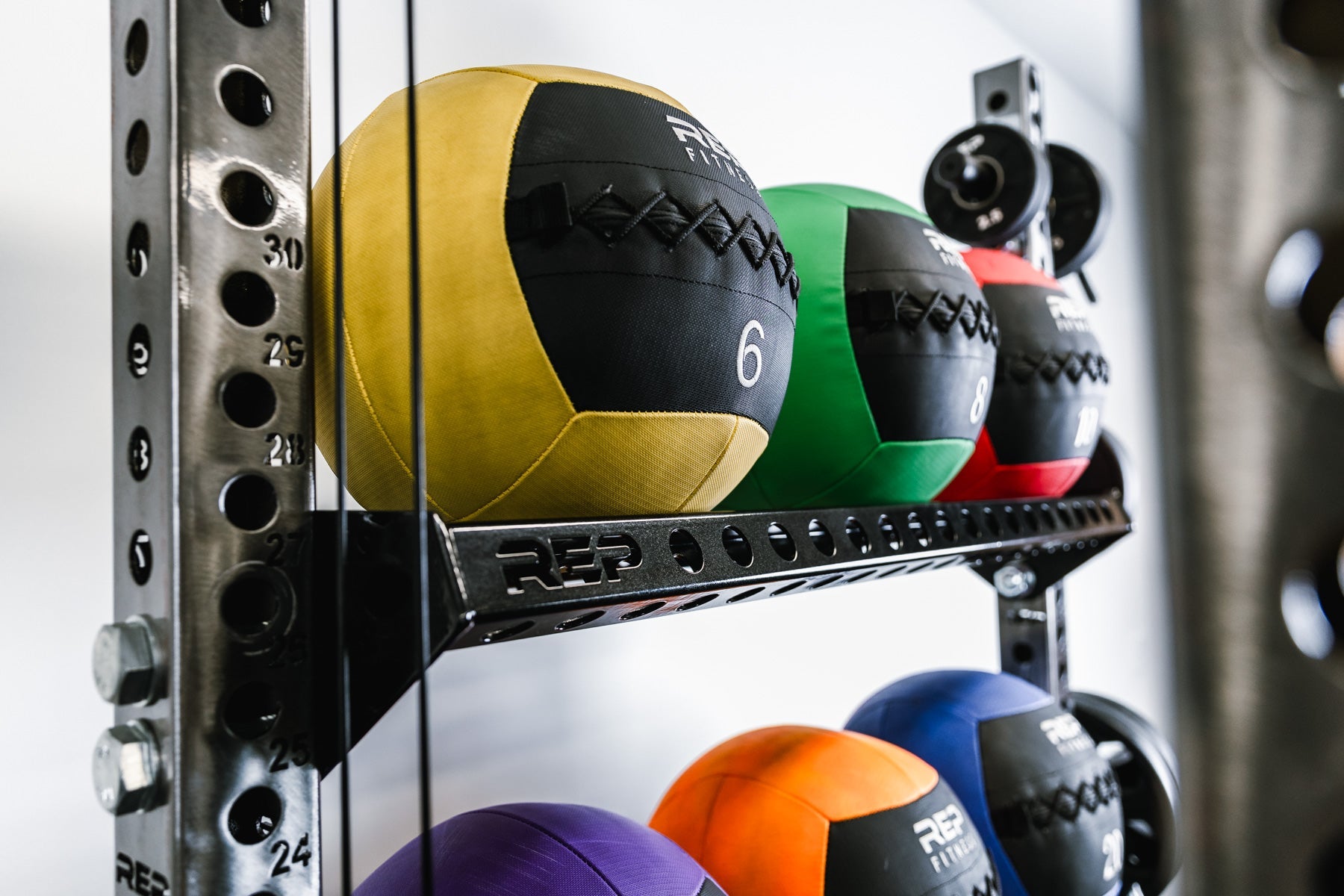 REP Fitness Ball & Plate Storage Shelf - Thumbnail 2