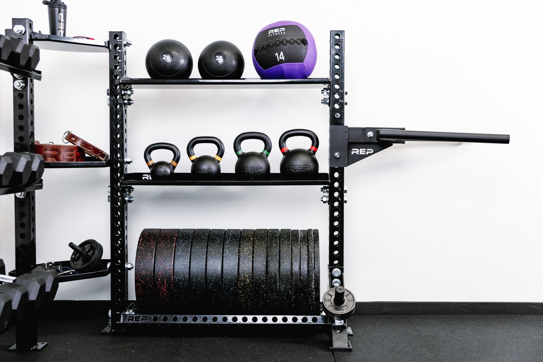 REP Fitness Ball & Plate Storage Shelf